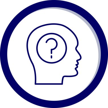 baş vektör simgesi modern basit tasarım illüstrasyonu