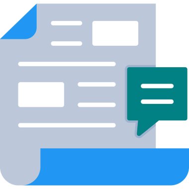 sohbet ileti simgesi