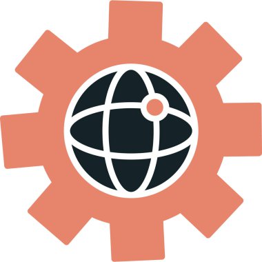 genel ağ vektör simgesi