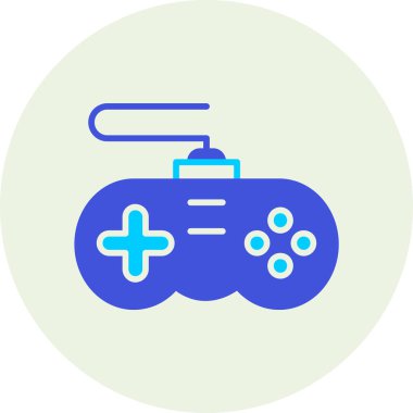 Denetleyici ağ simgesi, vektör illüstrasyonu