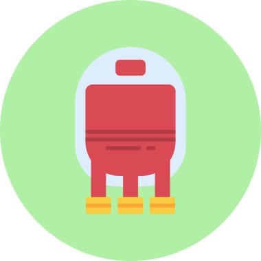 Banka. Web simgesi basit illüstrasyon