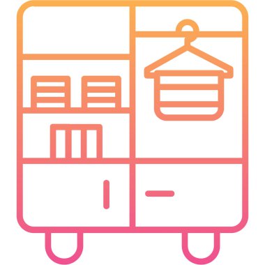 servis simgesi, vektör illüstrasyonu