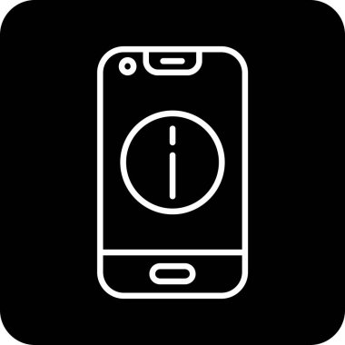 vektör telefon simgesi çizimi