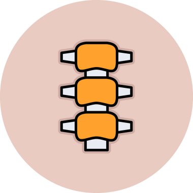 Çizgi film simgesinin vektör çizimi