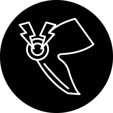 Tek bir yalıtılmış yaprağın vektör çizimi