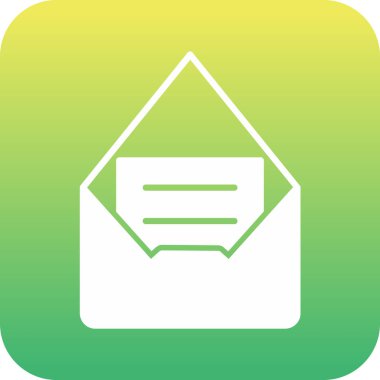 vektör e- posta simgesi, vektör, illüstrasyon