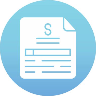 Belgenin vektör illüstrasyonu