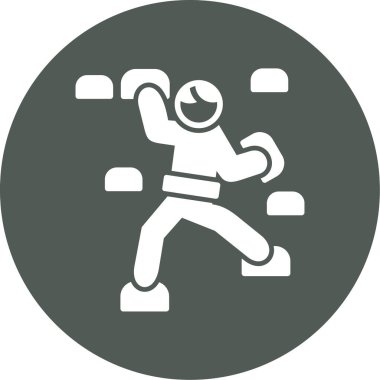 İşçi. Web simgesi basit tasarım