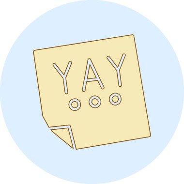 Bir harfin vektör illüstrasyonu