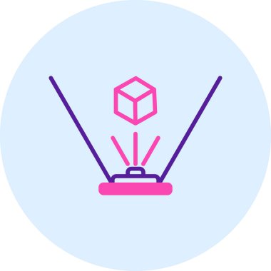 Uydu. Web simgesi basit tasarım