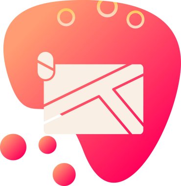 e-posta simgesi düz biçimli