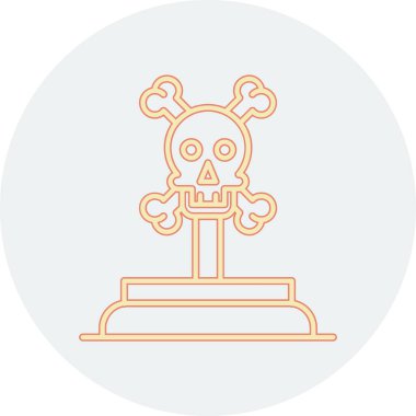 çapraz kemikli kafatası simgesi