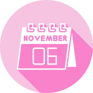 8 Kasım takvim simgesi