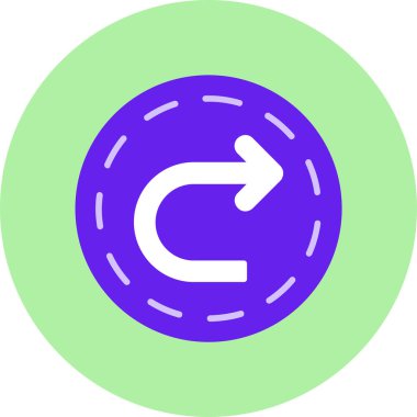 Web simgesini tazele basit tasarım