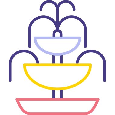 Kase ikonu, vektör illüstrasyonu