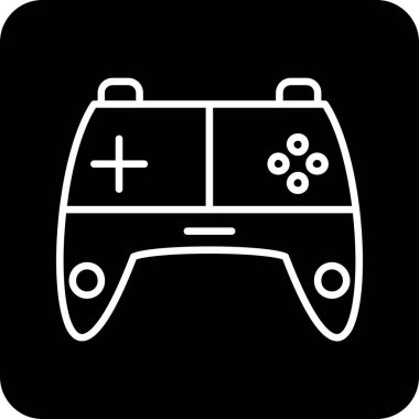 Oyun. Web simgesi basit illüstrasyon