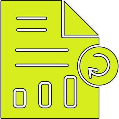 Dosya. Web simgesi basit tasarım