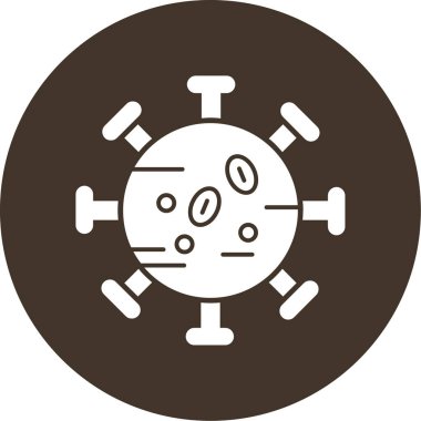 Bir benzin istasyonu simgesinin vektör illüstrasyonu