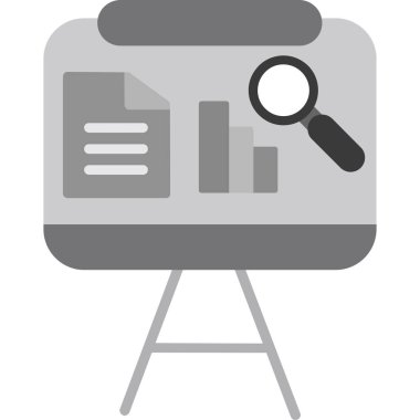 Arama simgesi vektör illüstrasyonu