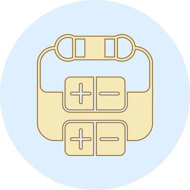 Modern b 'nin vektör illüstrasyonu eksik simgesi