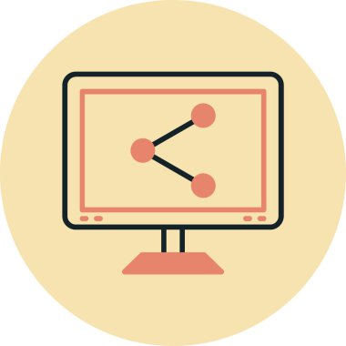 seo modern simgesinin vektör illüstrasyonu