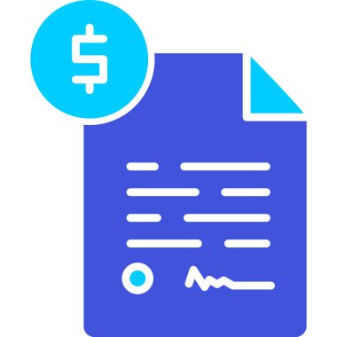 Doları simge, düz tasarım