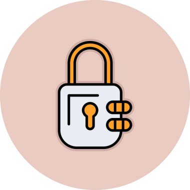 Anahtar. Web simgesi basit illüstrasyon