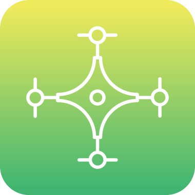 Modern simgenin vektör illüstrasyonu