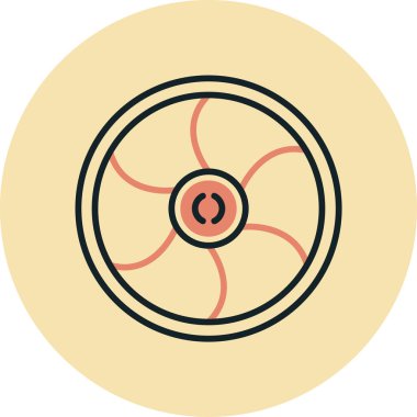 Seo simgesinin vektör illüstrasyonu