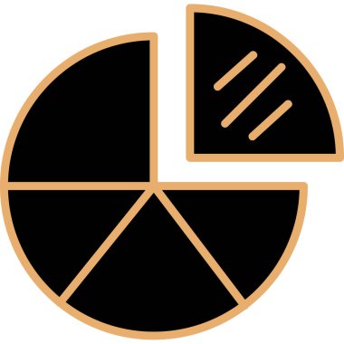 Grafik çizelgesi simgesi - taslak biçimi