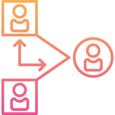 iş simgesi vektör illüstrasyonu