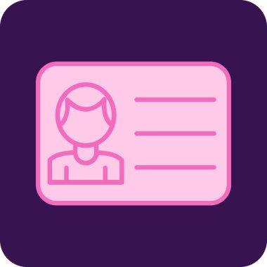 kadın avatar simgesi, vektör illüstrasyonu