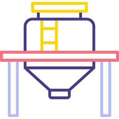 Yedek kulübesinde. vektör illüstrasyonu