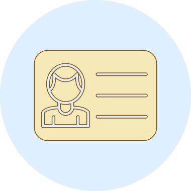 Modern simgenin vektör illüstrasyonu