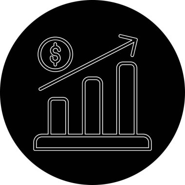 İş simgesinin vektör illüstrasyonu