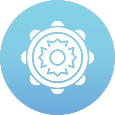 dişli simgesi vektör illüstrasyonu