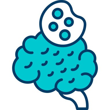 Bulut. Web simgesi basit illüstrasyon