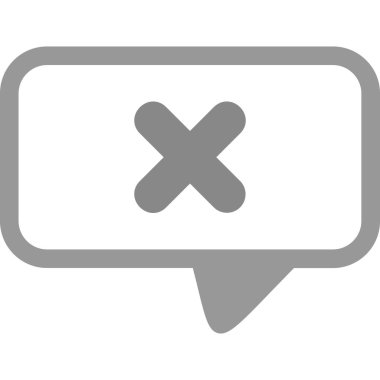 köpük iletisi sohbet simgesi ana hat biçiminde