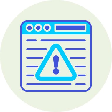 Web simgesi vektör illüstrasyonu