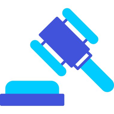 Açık arttırma. Web simgesi basit tasarım