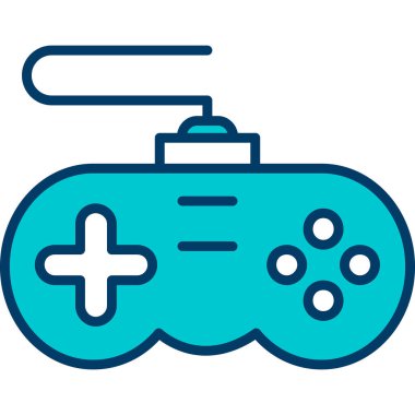 Oyun sahası. Web simgesi vektör illüstrasyonu