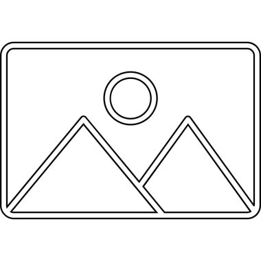 Kamp ikonu. özet vektörü