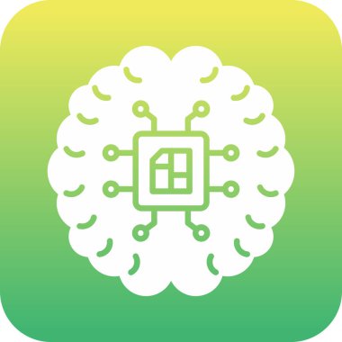 Benzersiz mikrop vektör simgesi