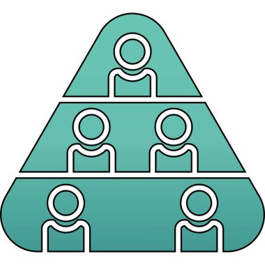 İnsan simgesi, vektör illüstrasyonu