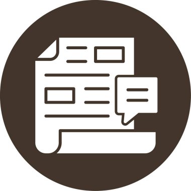 Modern bir simgenin vektör illüstrasyonu