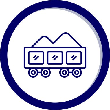 Modern oto tamir simgesinin vektör illüstrasyonu