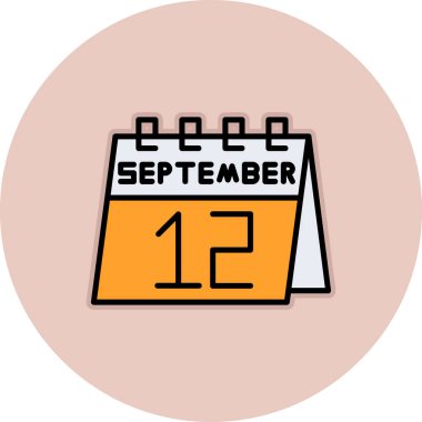 Eylül tarihli takvim