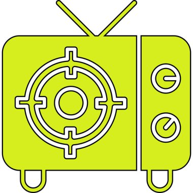 kamera simgesi vektör illüstrasyonu