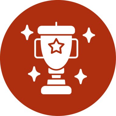 kupa simgesi vektör illüstrasyonu