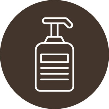 Güzellik ve moda simgesinin vektör çizimi